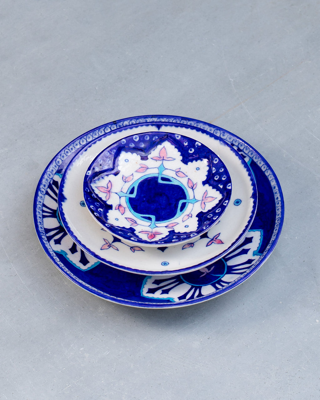 Bageecha- 3 Plate Set